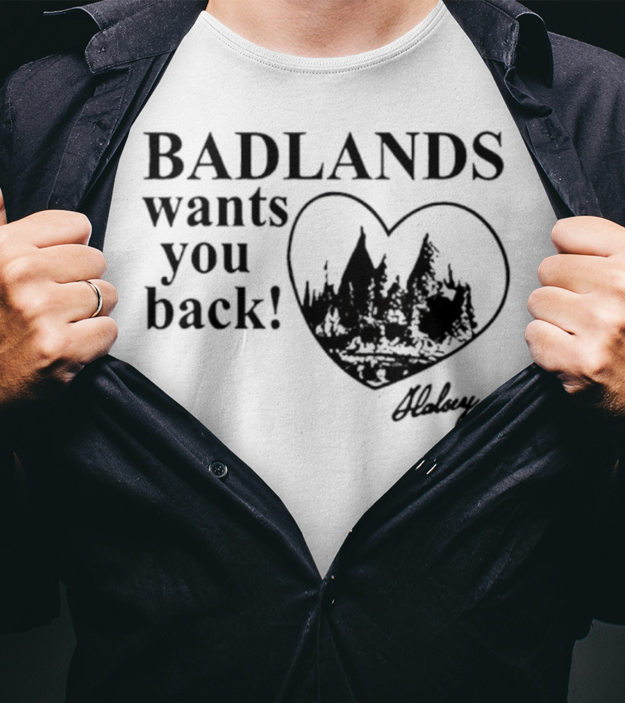 Badlands Wants You Back Halsey Heart Signature T-Shirt