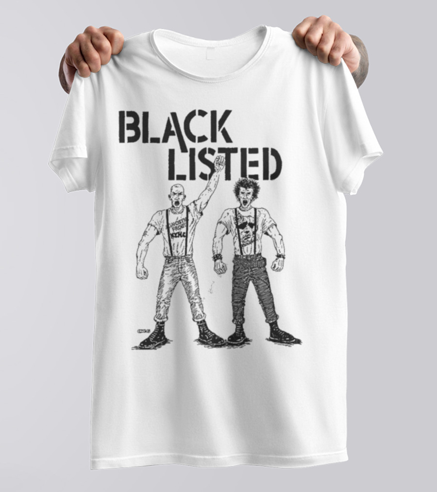 Blacklisted AF Rip Iconic Duo Standing Image T-Shirt