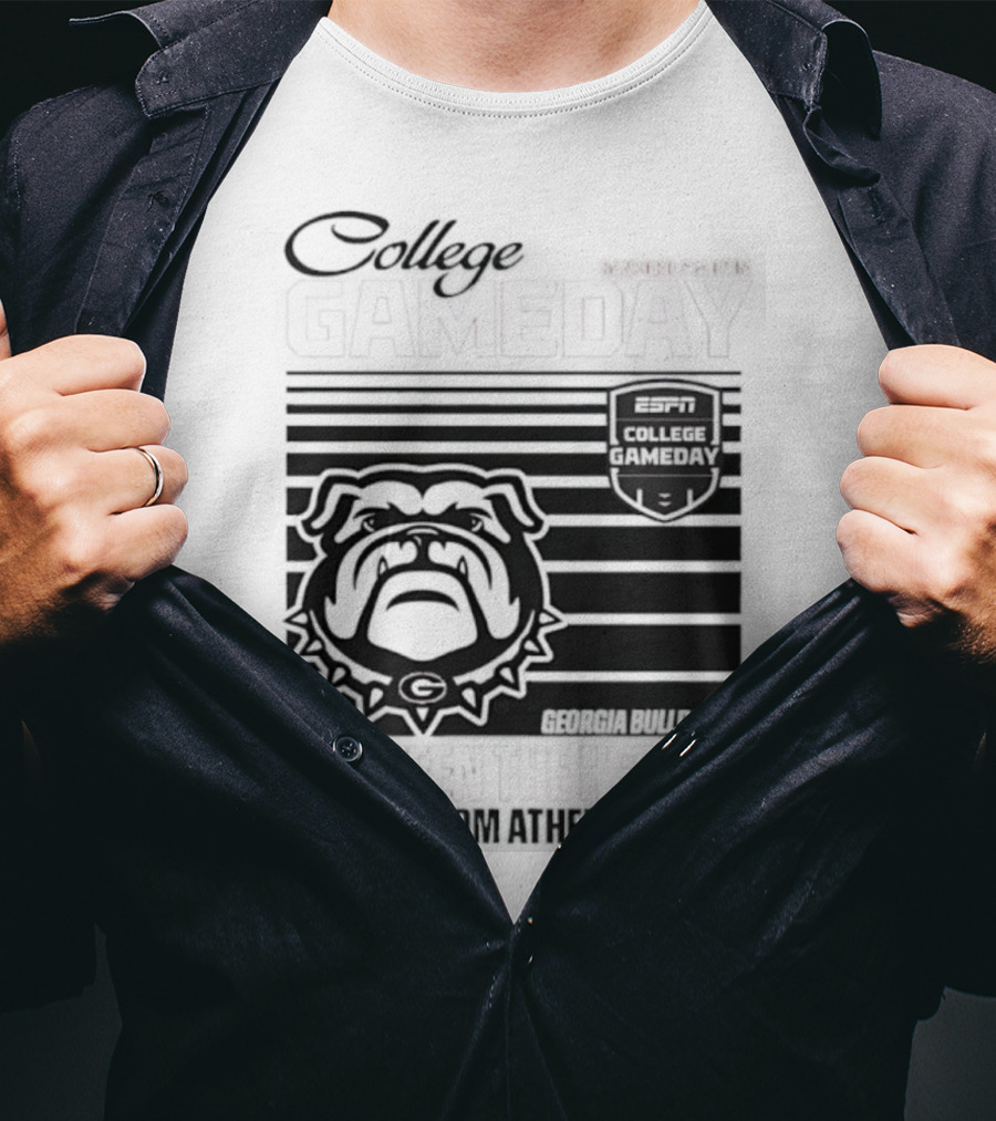 College GameDay Georgia Bulldogs Athens GA Live Show T-Shirt