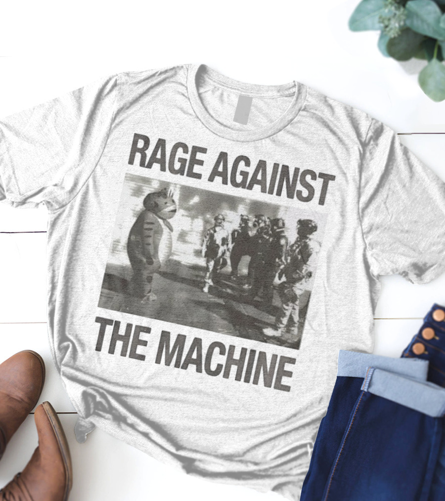 Rage Against The Machine Frog Confrontation T-Shirt