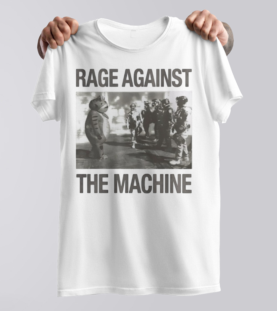 Rage Against The Machine Frog Confrontation T-Shirt