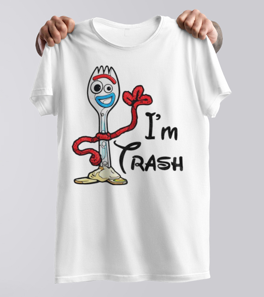 I’m Trash Fork Toy Story Pixar Character T-Shirt