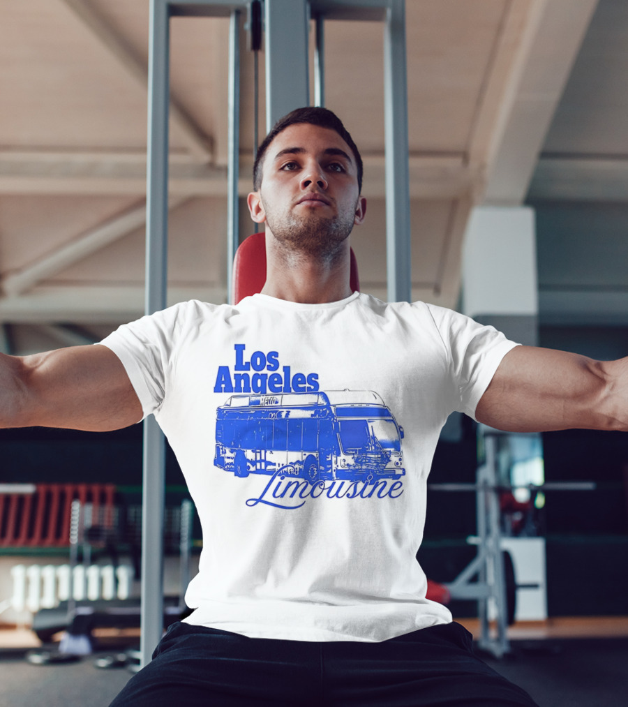 Los Angeles Limousine Retro Bus Experience T-Shirt