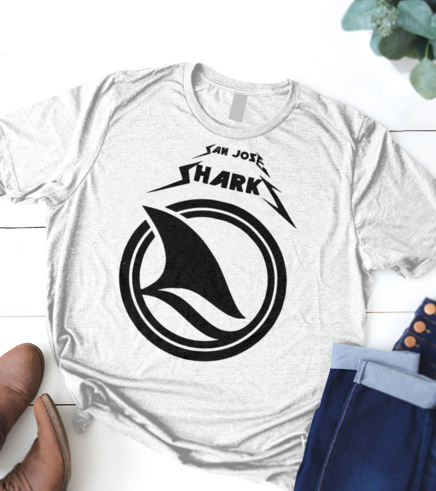 San Jose Sharks Shark Fin Game Day Favorite T-Shirt