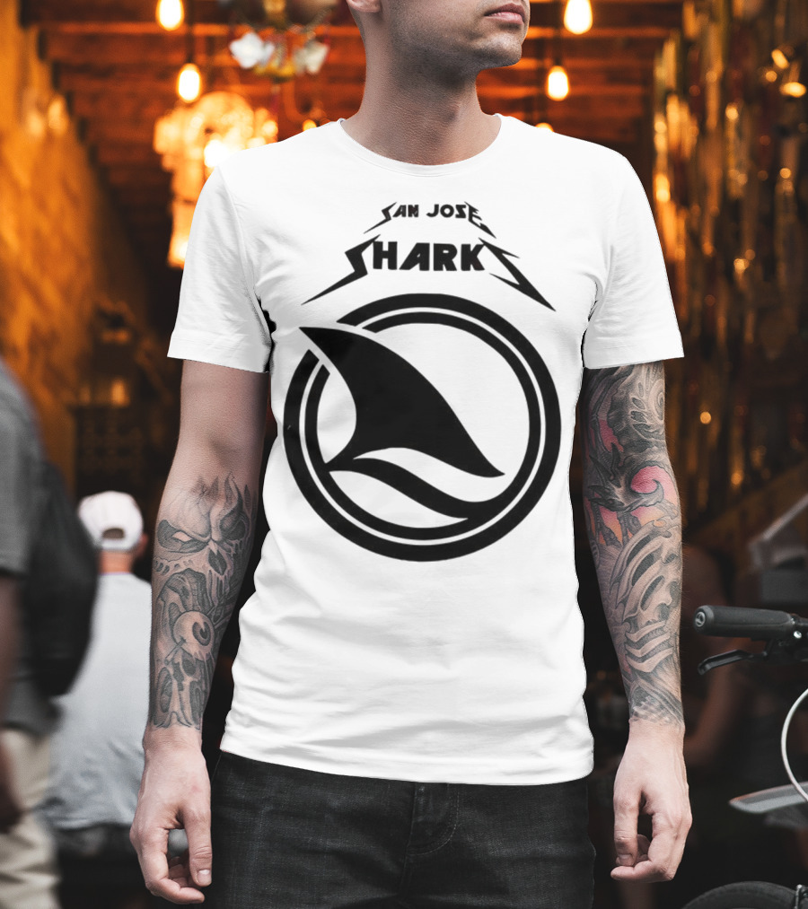 San Jose Sharks Shark Fin Game Day Favorite T-Shirt