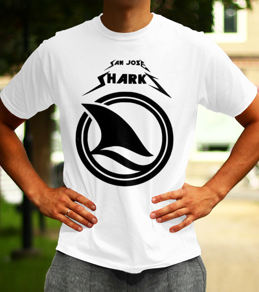 San Jose Sharks Shark Fin Game Day Favorite T-Shirt