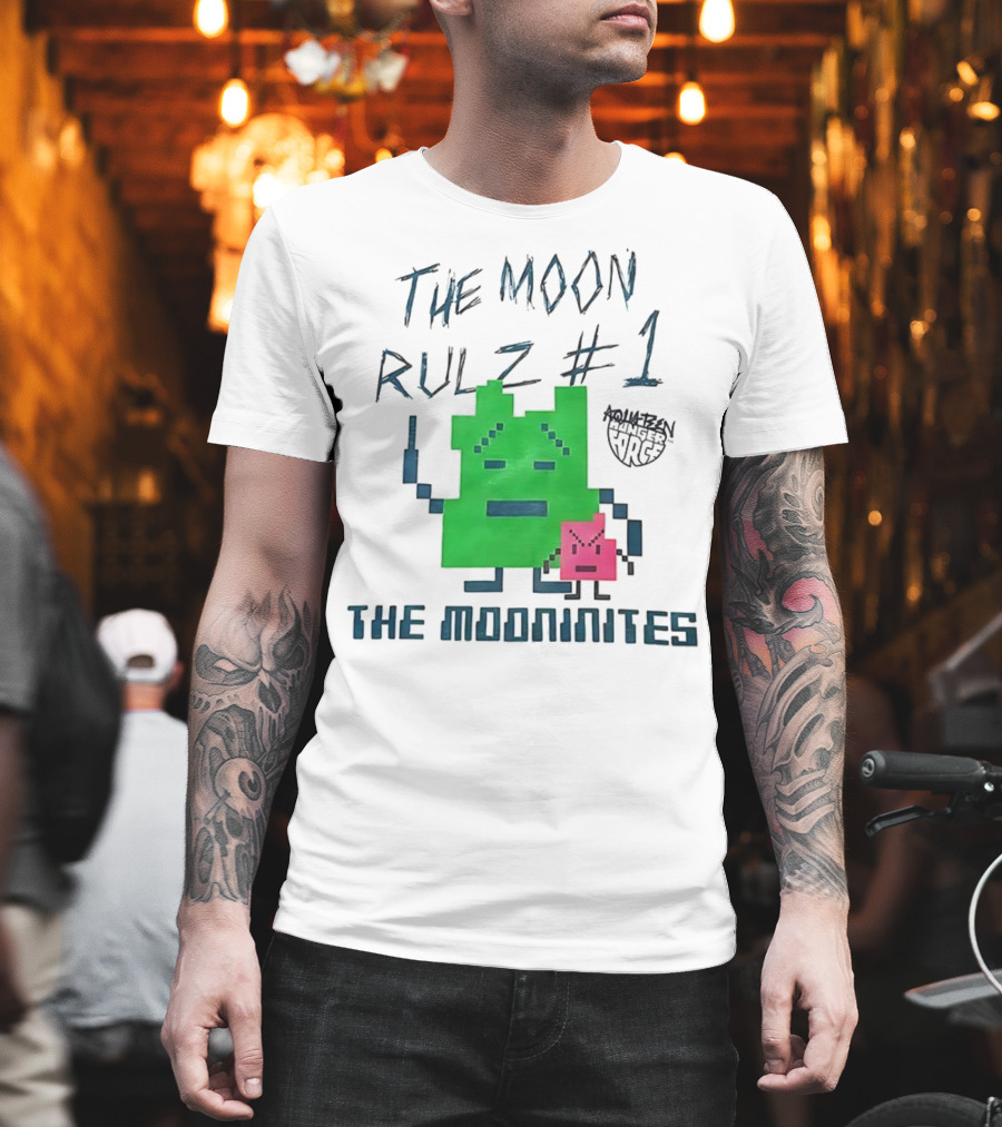The Mooninites The Moon Rulz #1 Aqua Teen Hunger Force T-Shirt