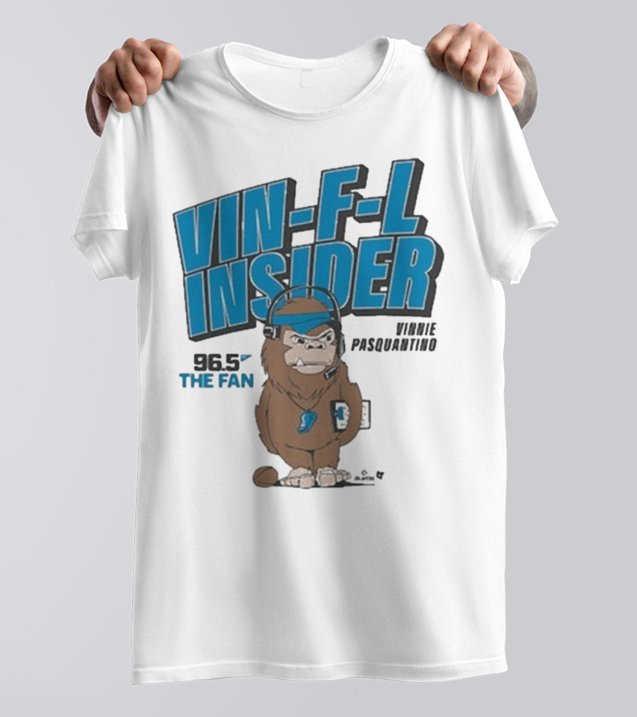 Vin-F-L Insider Vinnie Pasquantino 96.5 The Fan T-Shirt