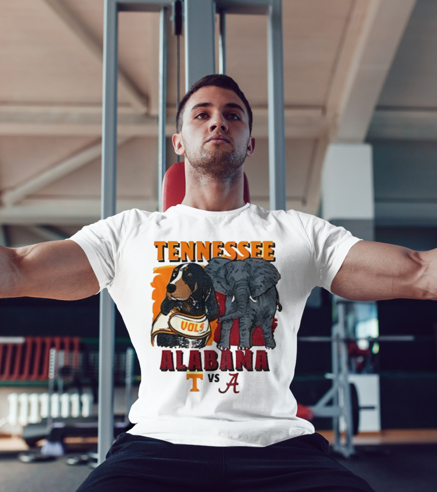 Tennessee Alabama Vols Vs Crimson Tide Mascots Third Saturday October 18 2025 T-Shirt