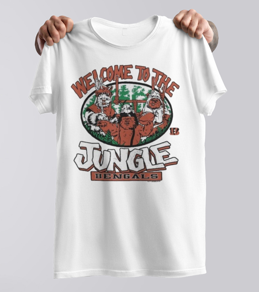 Welcome To The Jungle Bengals Star Wars X NFL Crossover T-Shirt
