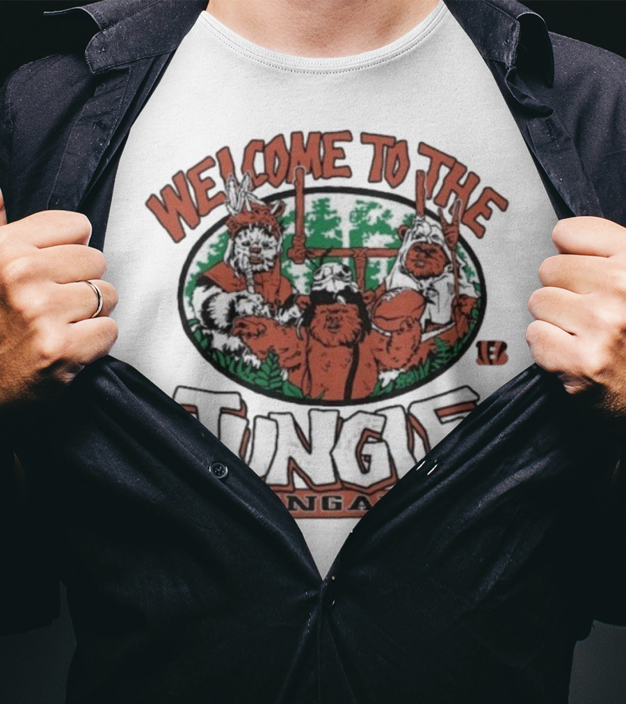 Welcome To The Jungle Bengals Star Wars X NFL Crossover T-Shirt