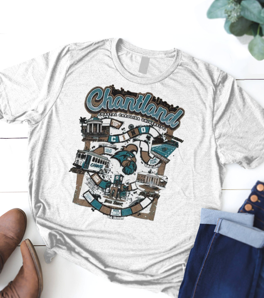Chantland Coastal Carolina University Chanticleers CINO Gameday T-Shirt