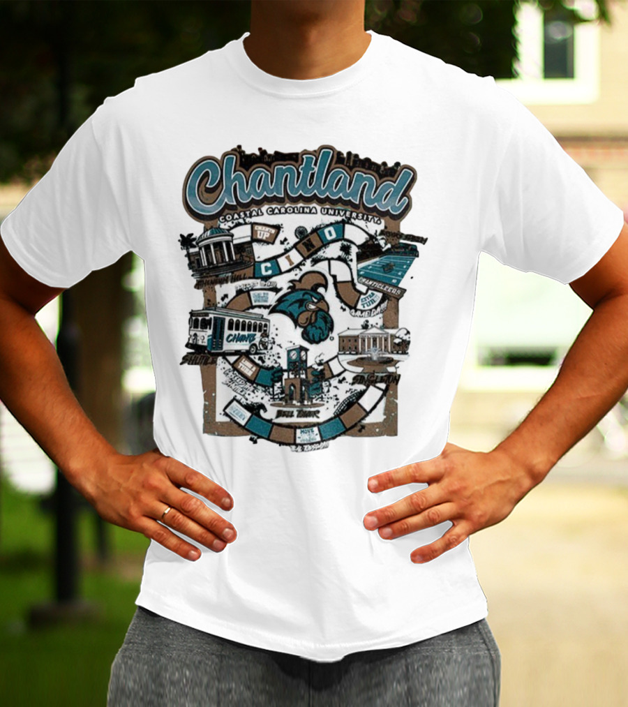 Chantland Coastal Carolina University Chanticleers CINO Gameday T-Shirt