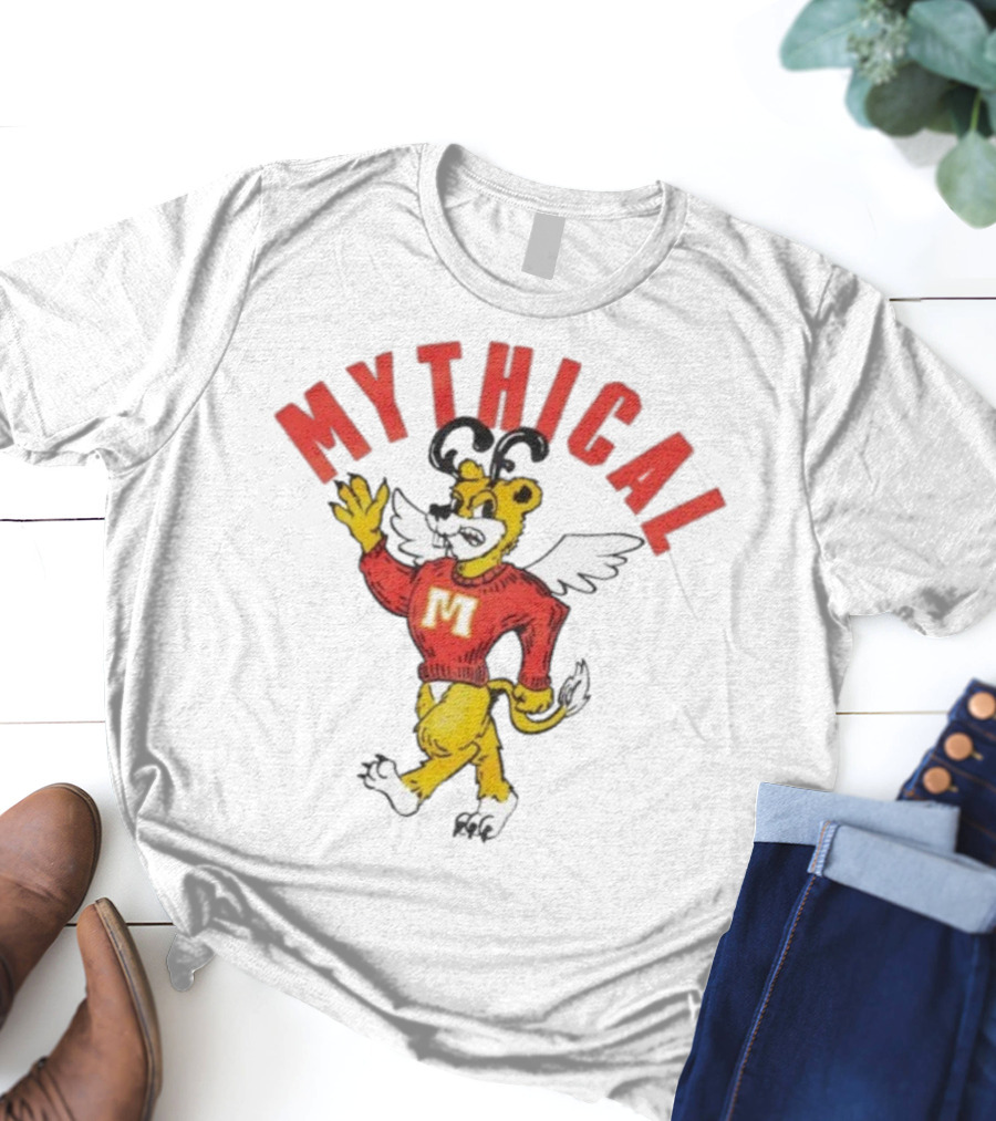 Mythical Randlers Winged Mascot Sweater M T-Shirt