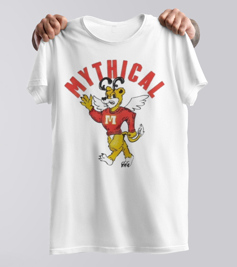 Mythical Randlers Winged Mascot Sweater M T-Shirt