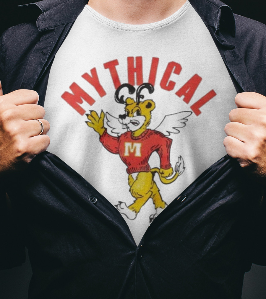 Mythical Randlers Winged Mascot Sweater M T-Shirt