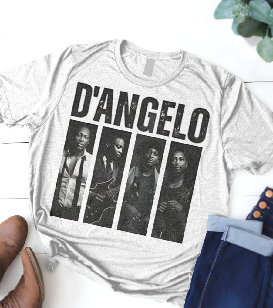 RIP D’Angelo Thanks For Memories 1974 2025 Iconic Music Legend Tribute T-Shirt