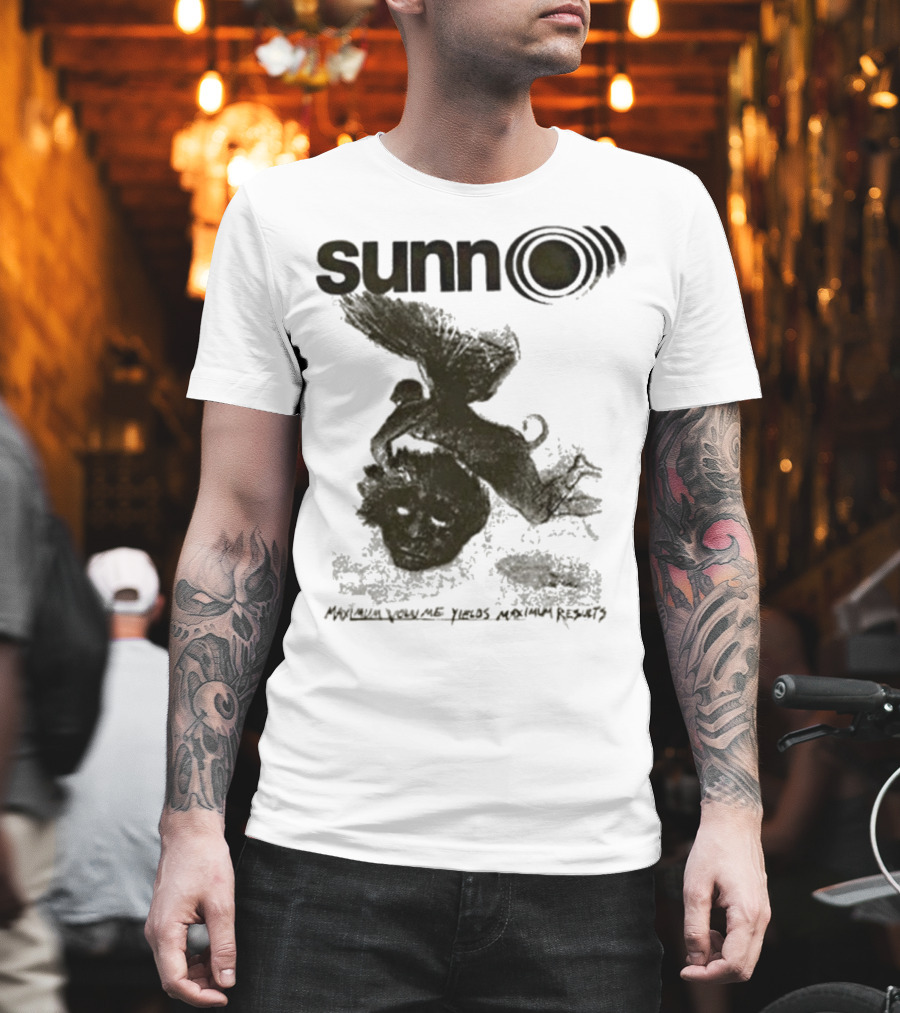 Sunn O))) Maximum Volume Angel Head Tour 2012 2013 US Japan EU T-Shirt