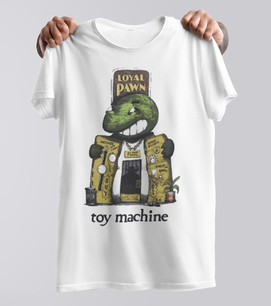 Toy Machine Loyal Pawn Frog With Open Jacket T-Shirt