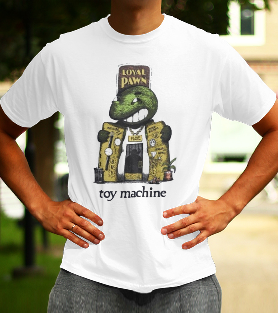 Toy Machine Loyal Pawn Frog With Open Jacket T-Shirt