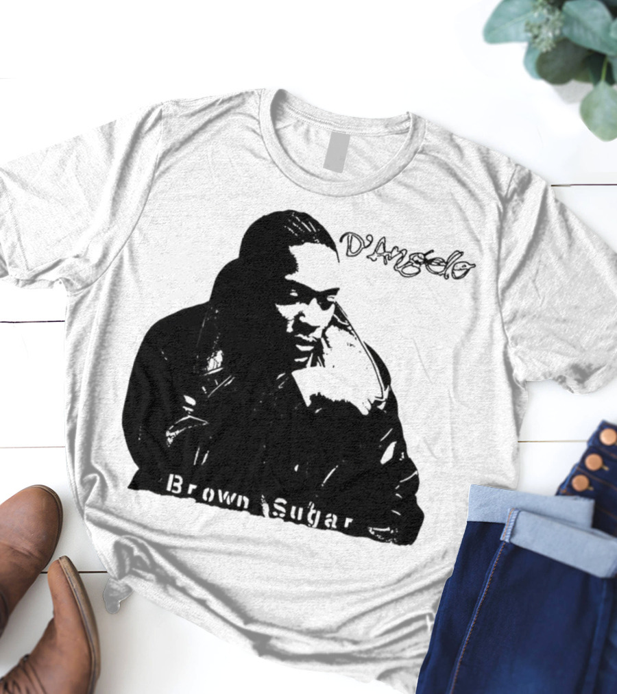 D’Angelo Brown Sugar 90s R&B 2000s Music Retro Style T-Shirt