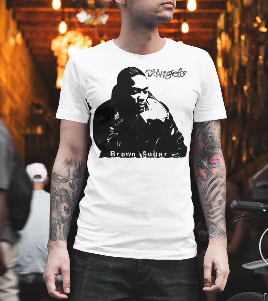 D’Angelo Brown Sugar 90s R&B 2000s Music Retro Style T-Shirt