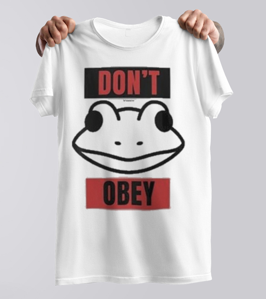 Don’t Obey Frog Resistance Portland T-Shirt