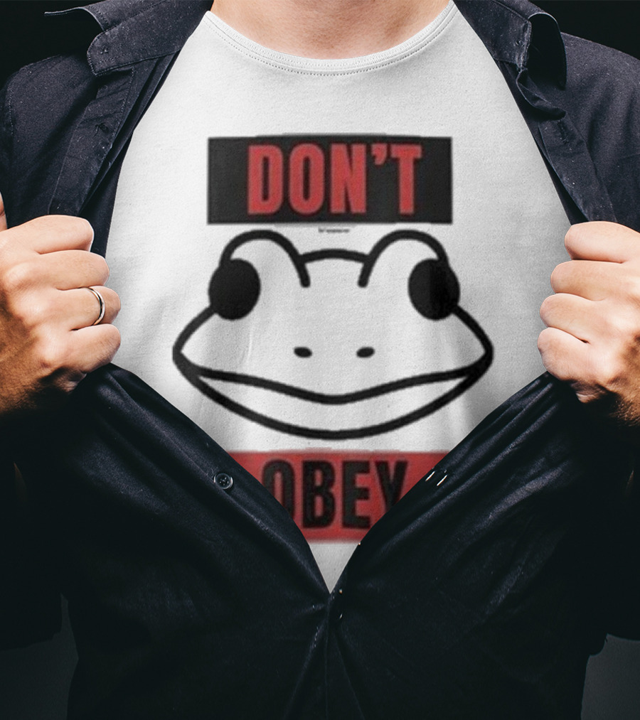 Don’t Obey Frog Resistance Portland T-Shirt