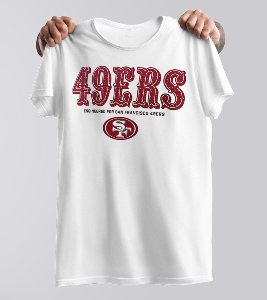 George Kittle Engineered For San Francisco 49ers 49ERS SF T-Shirt