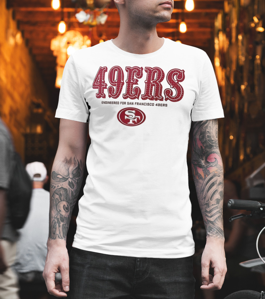 George Kittle Engineered For San Francisco 49ers 49ERS SF T-Shirt