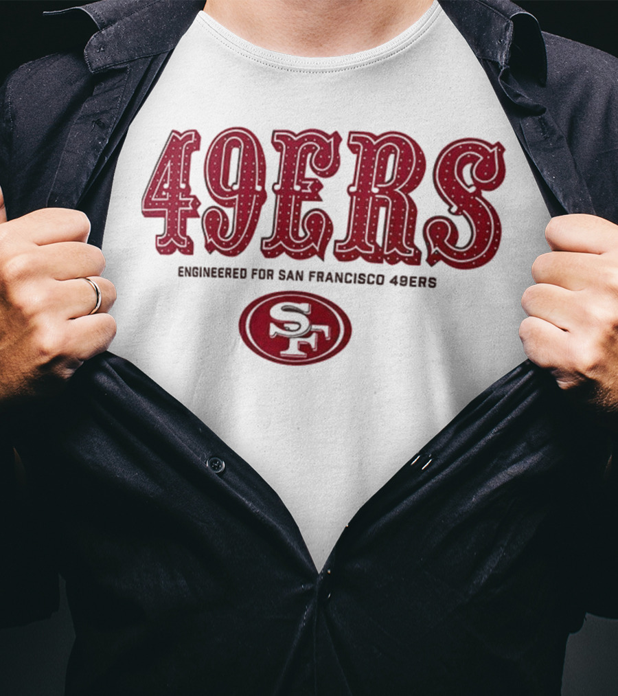 George Kittle Engineered For San Francisco 49ers 49ERS SF T-Shirt