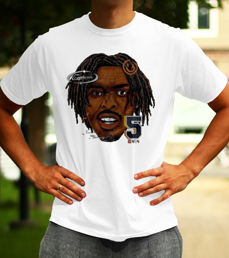 Jalen Ramsey Euphoria #5 Big Head Steelers T-Shirt