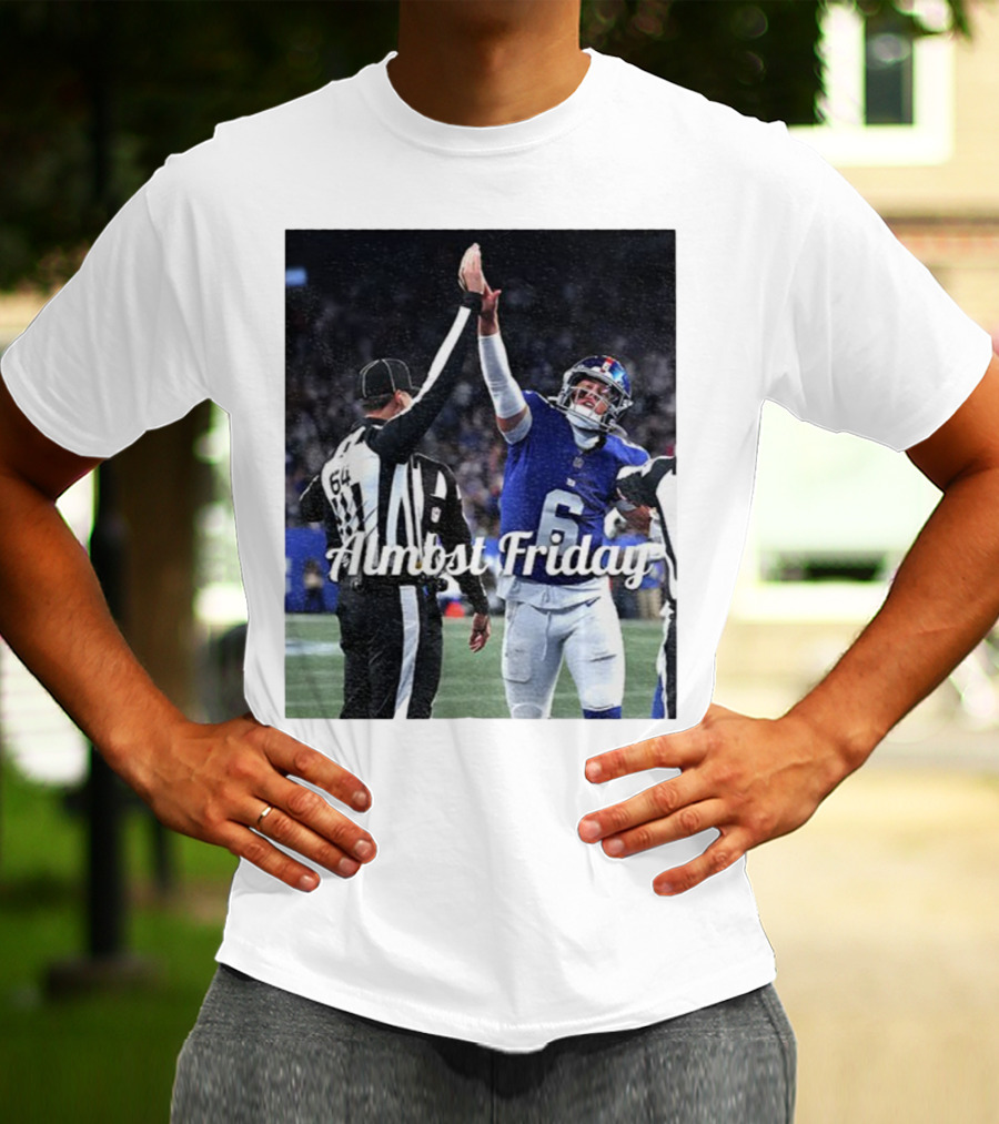 Almost Friday Jaxson Dart High Five Celebration T-Shirt