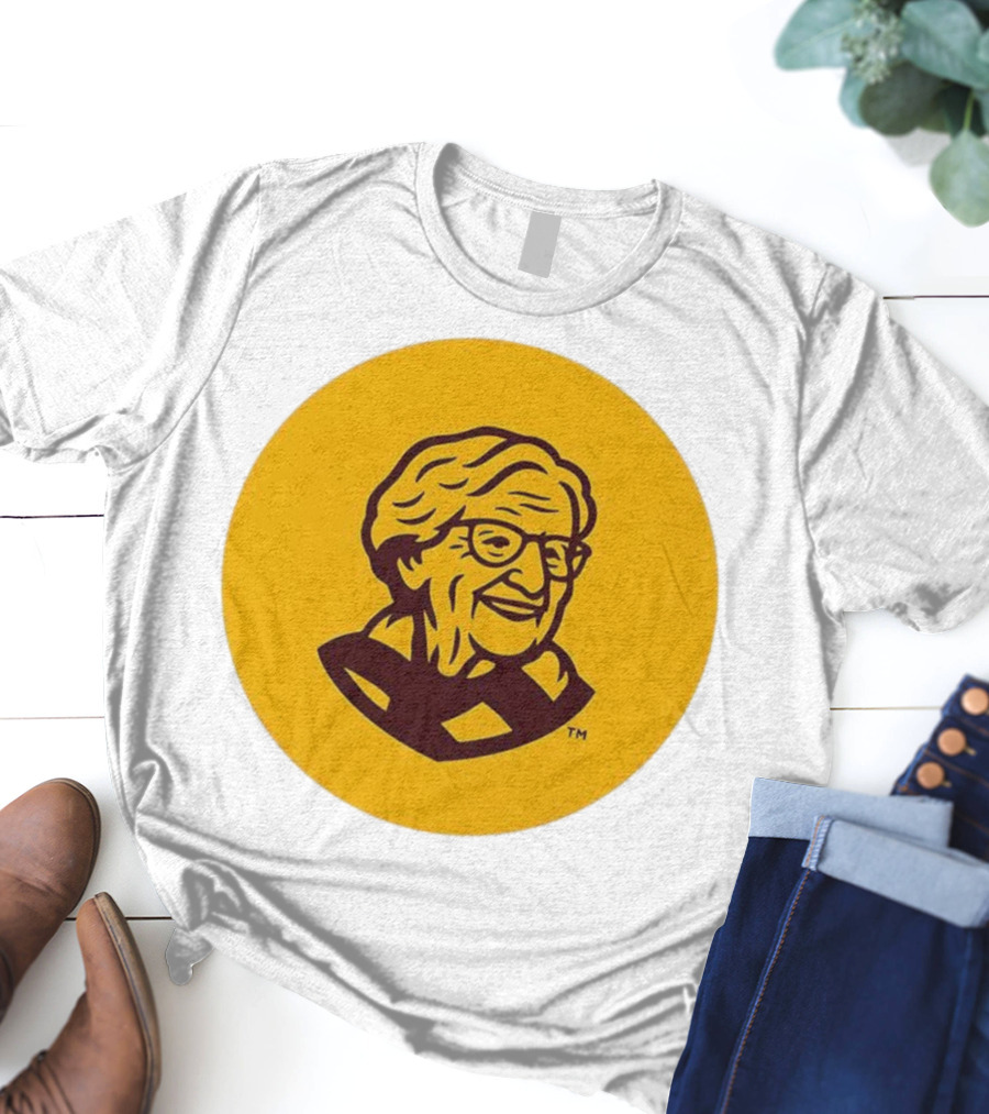 Loyola Chicago Sister Jean Trademark Icon Yellow T-Shirt