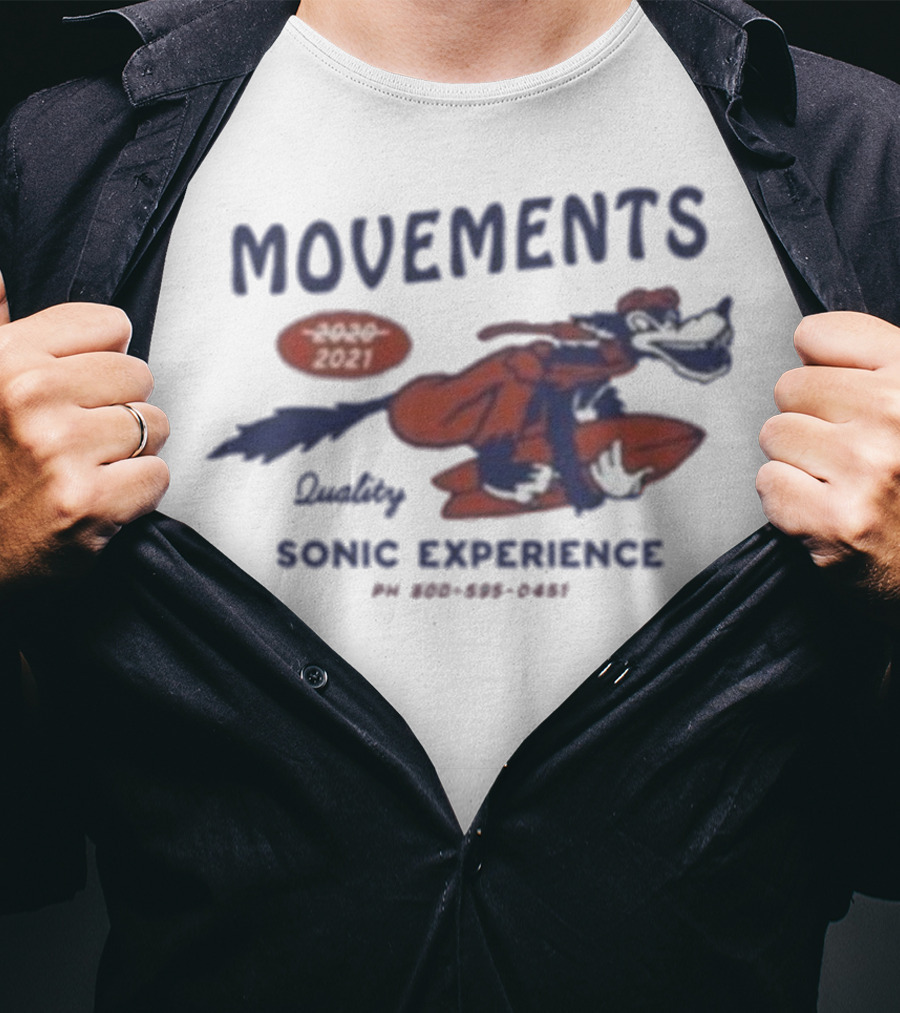 Movements 2020 2021 Woody Sonic Experience Wolf T-Shirt