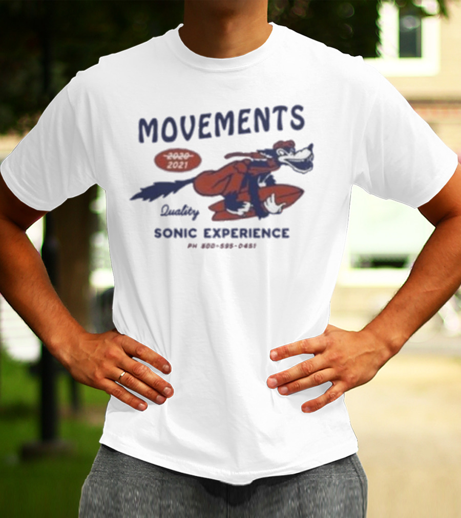 Movements 2020 2021 Woody Sonic Experience Wolf T-Shirt