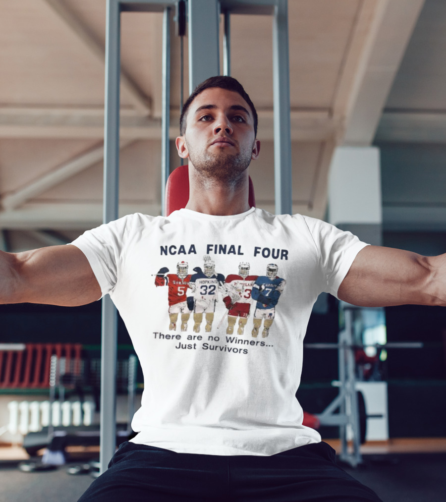NCAA Final Four Survivors Syracuse Hopkins Maryland North Carolina T-Shirt