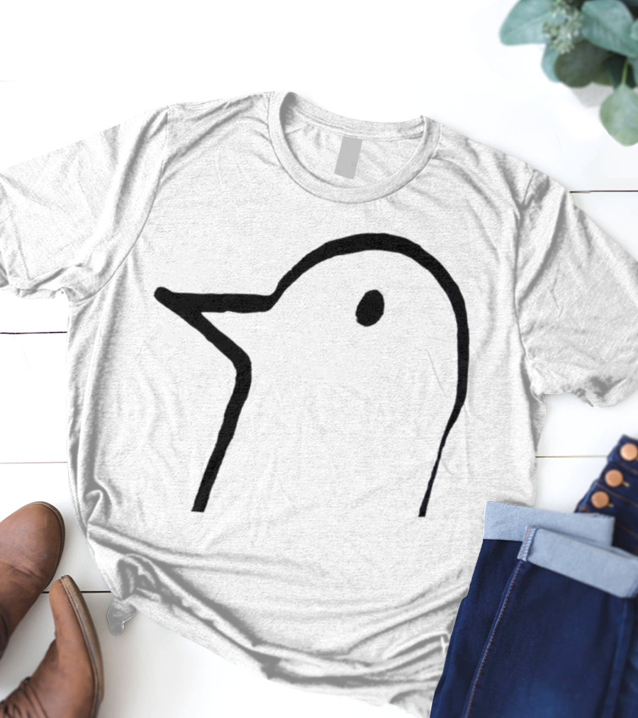 Oyasumi Punpun Iconic Bird Sketch Manga Symbol T-Shirt