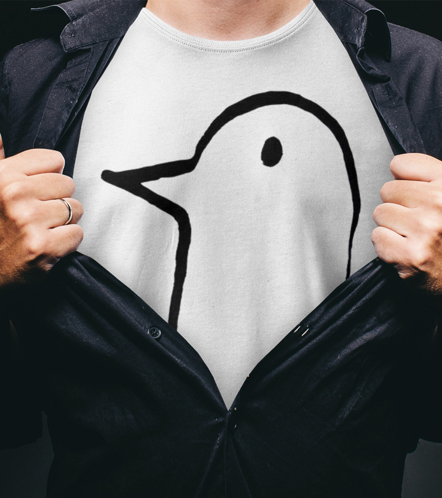 Oyasumi Punpun Iconic Bird Sketch Manga Symbol T-Shirt