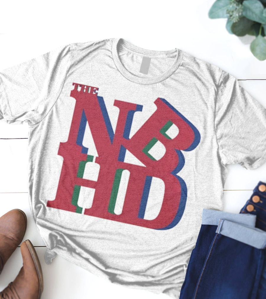 The Neighbourhood NBHD Text Layered Style T-Shirt