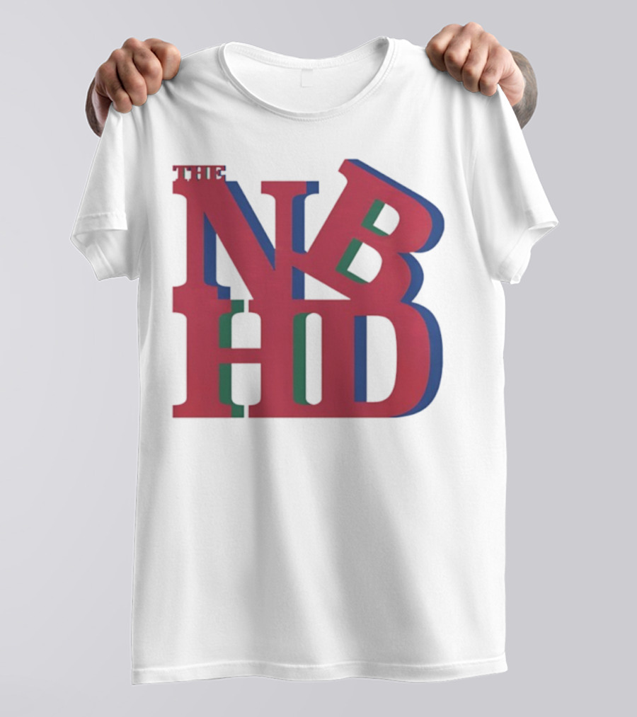 The Neighbourhood NBHD Text Layered Style T-Shirt