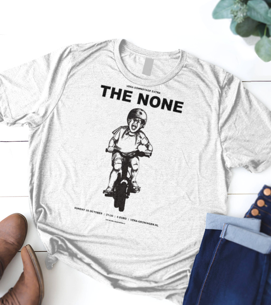 The None Oct 26 2025 Groningen NL Biker Design T-Shirt
