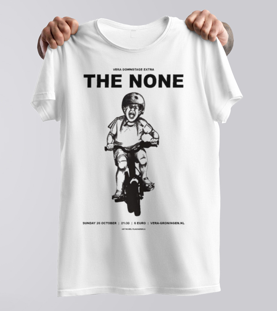 The None Oct 26 2025 Groningen NL Biker Design T-Shirt