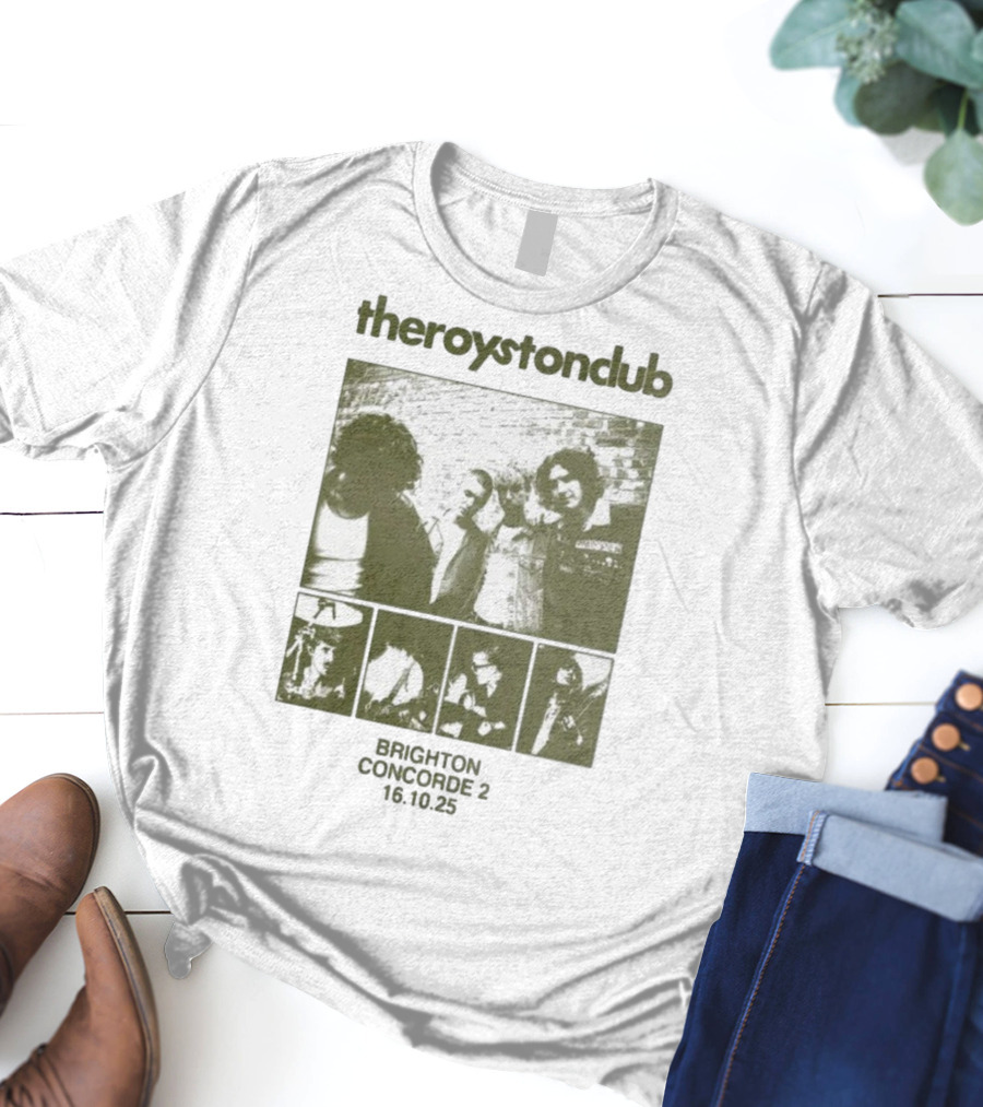 Theroystonclub Brighton Concorde 2 Tour 16.10.25 T-Shirt