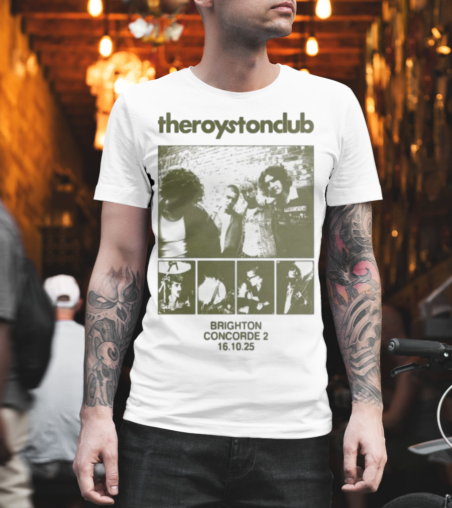 Theroystonclub Brighton Concorde 2 Tour 16.10.25 T-Shirt