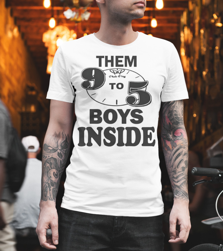 Them 9 To 5 Boys Inside Face T-Shirt