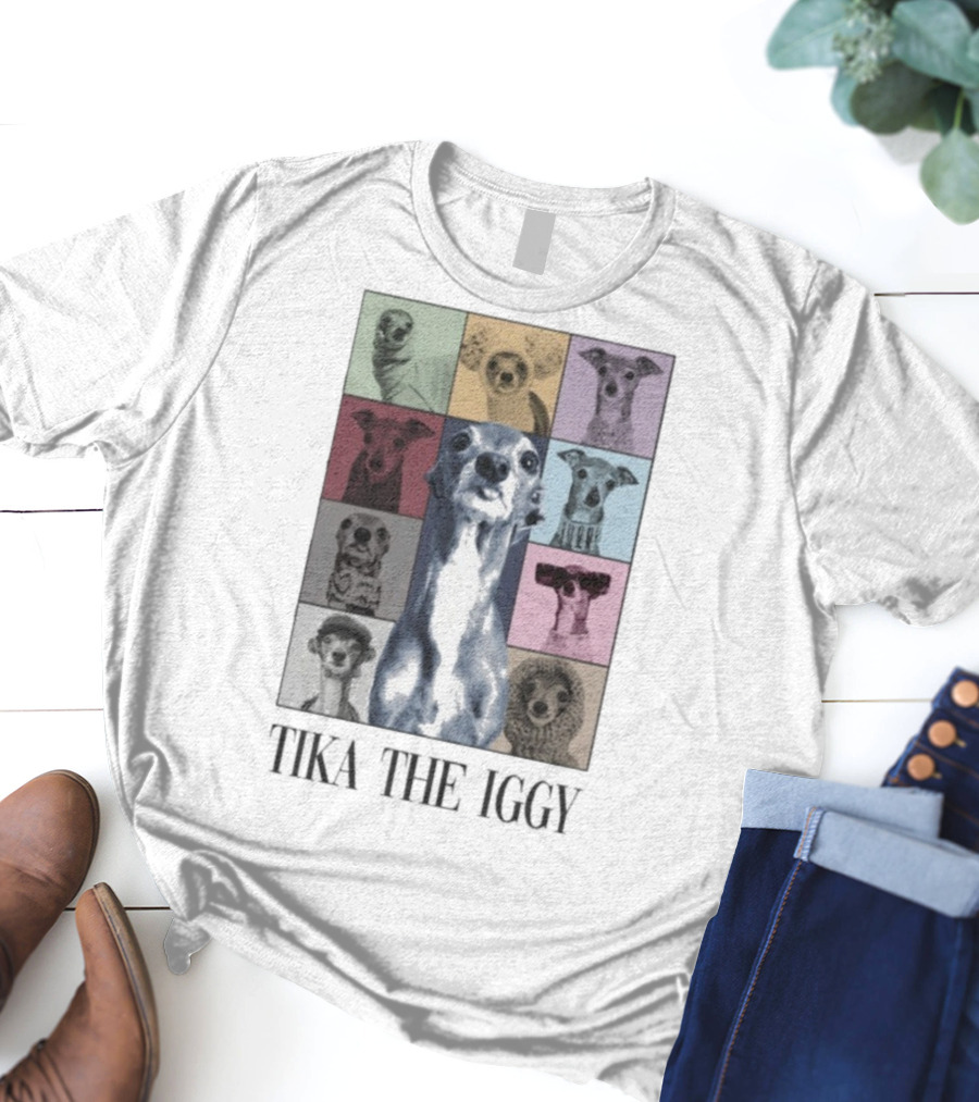 Tika The Iggy Through The Years Eras Tour T-Shirt