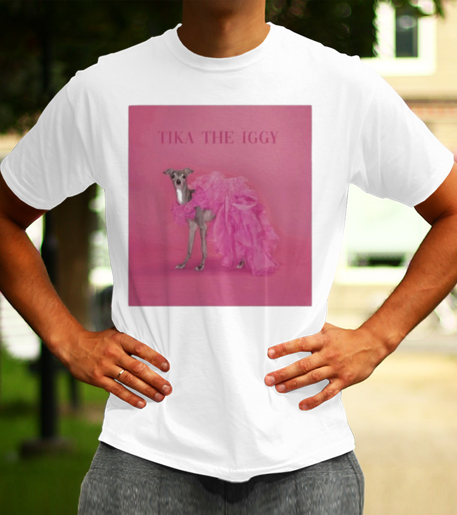 Tika The Iggy Pink Ruffle Fashion Tour T-Shirt