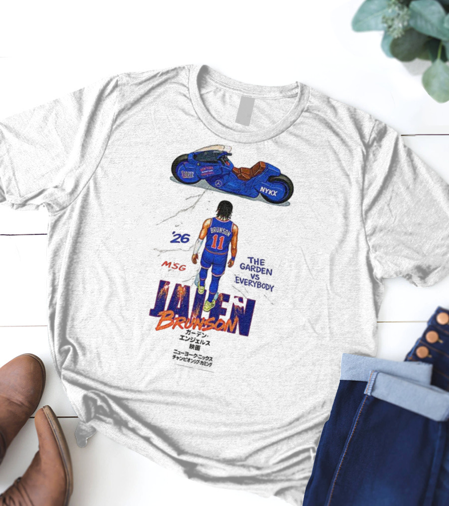 AKIRA Jalen Brunson MSG The Garden Vs Everybody NYKX 11 26 T-Shirt