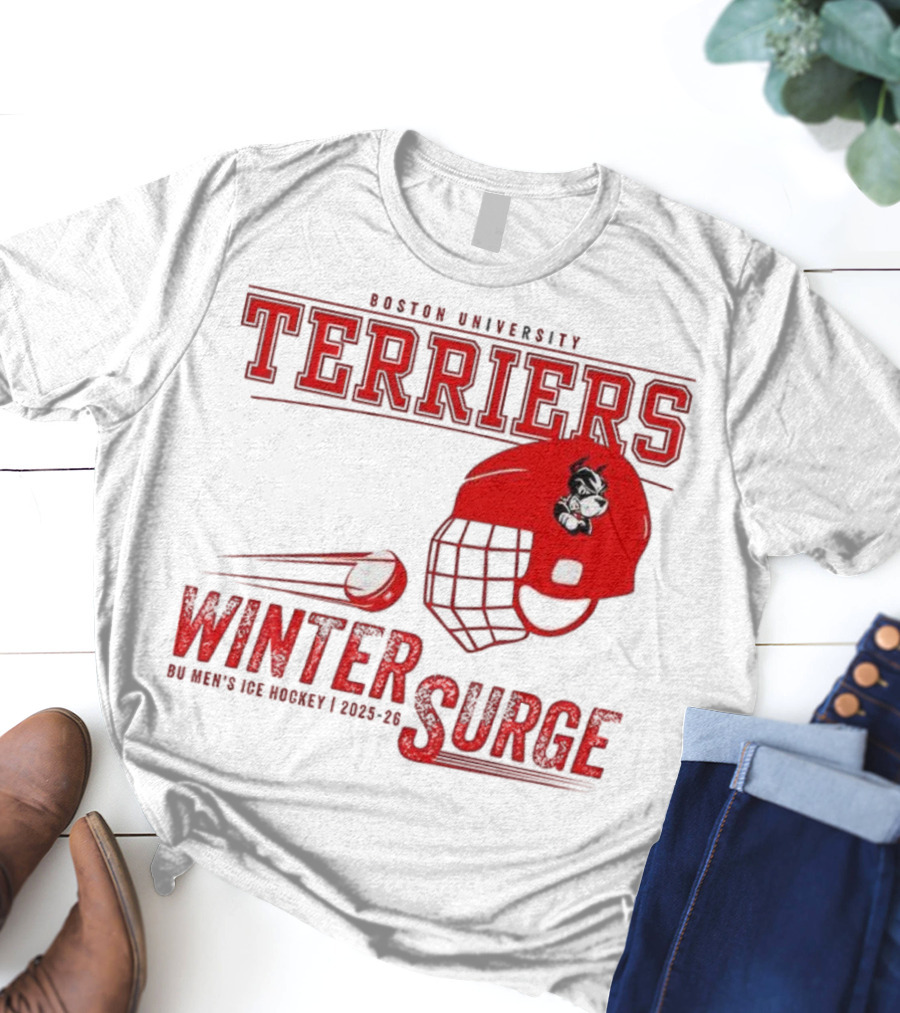 Boston Terriers Hockey Winter Surge 2009-2010 T-Shirt